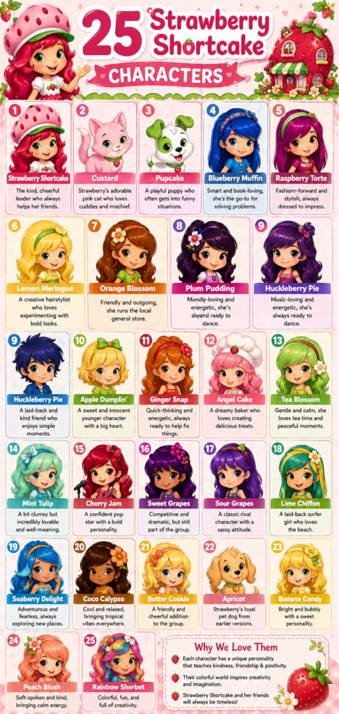 Strawberry Shortcake Characters