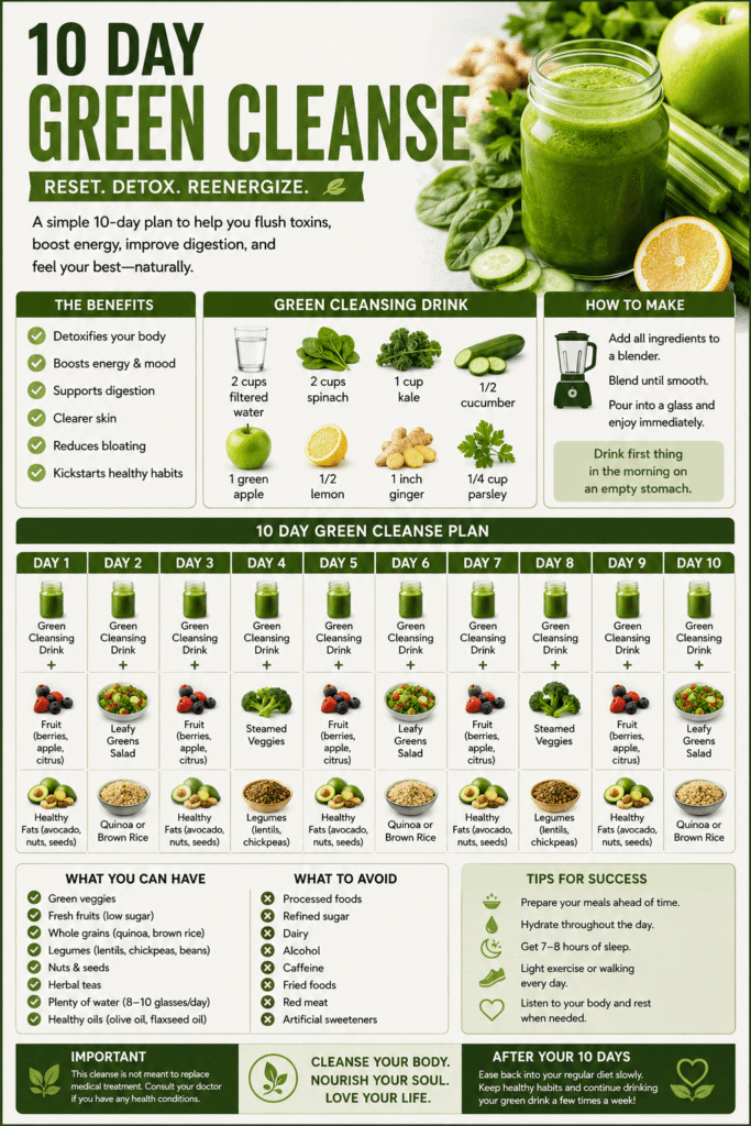 10 Day Green Cleanse