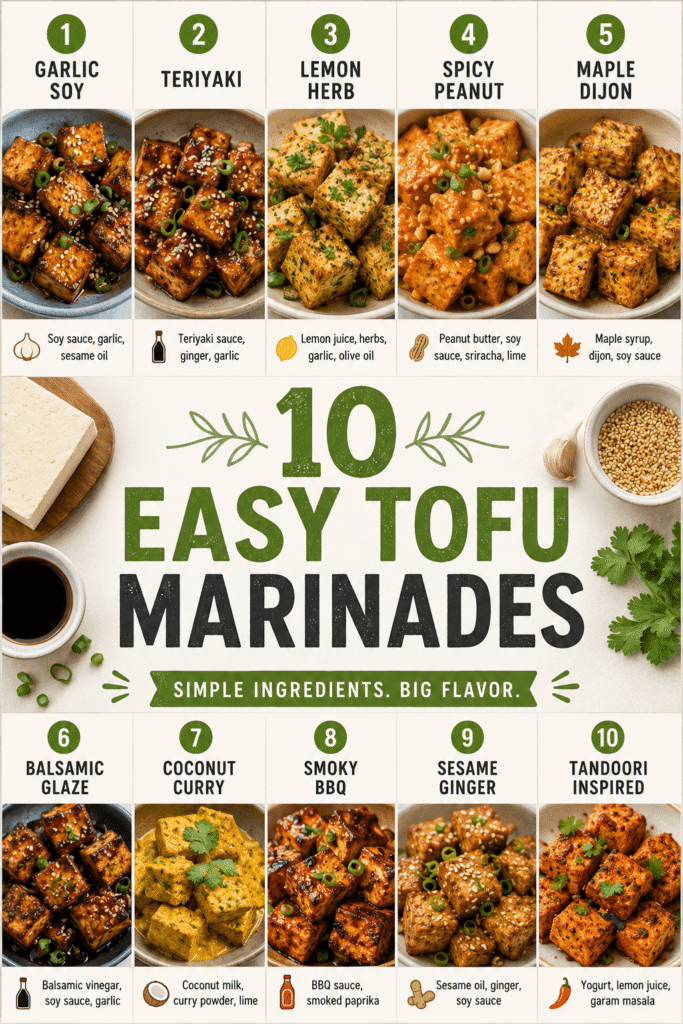 10 Easy Tofu Marinades