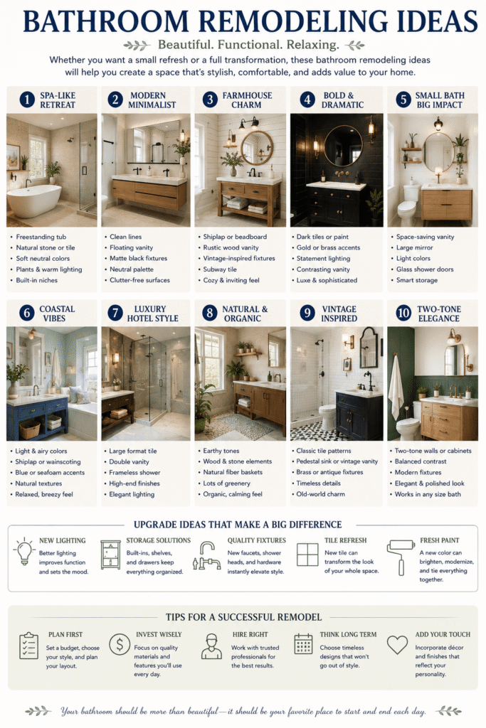 Bathroom Remodeling Ideas