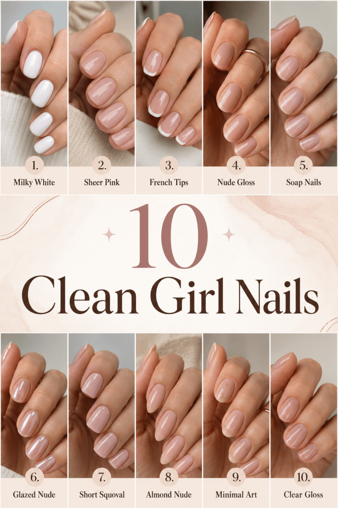 Clean Girl Nails