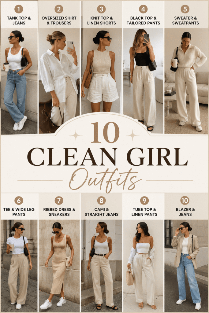 Clean Girl Outfits