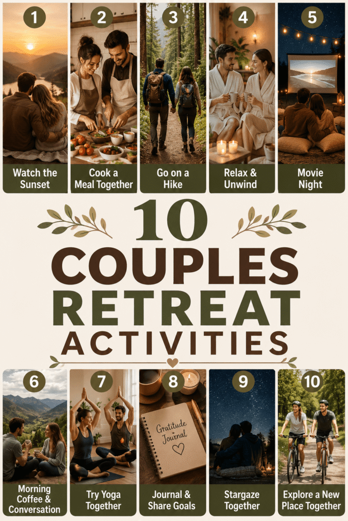 Couples Retreat Activities