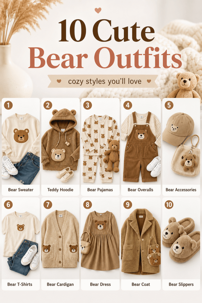 Cute Bear Outfits
