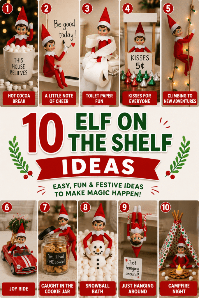 Elf on the Shelf Ideas