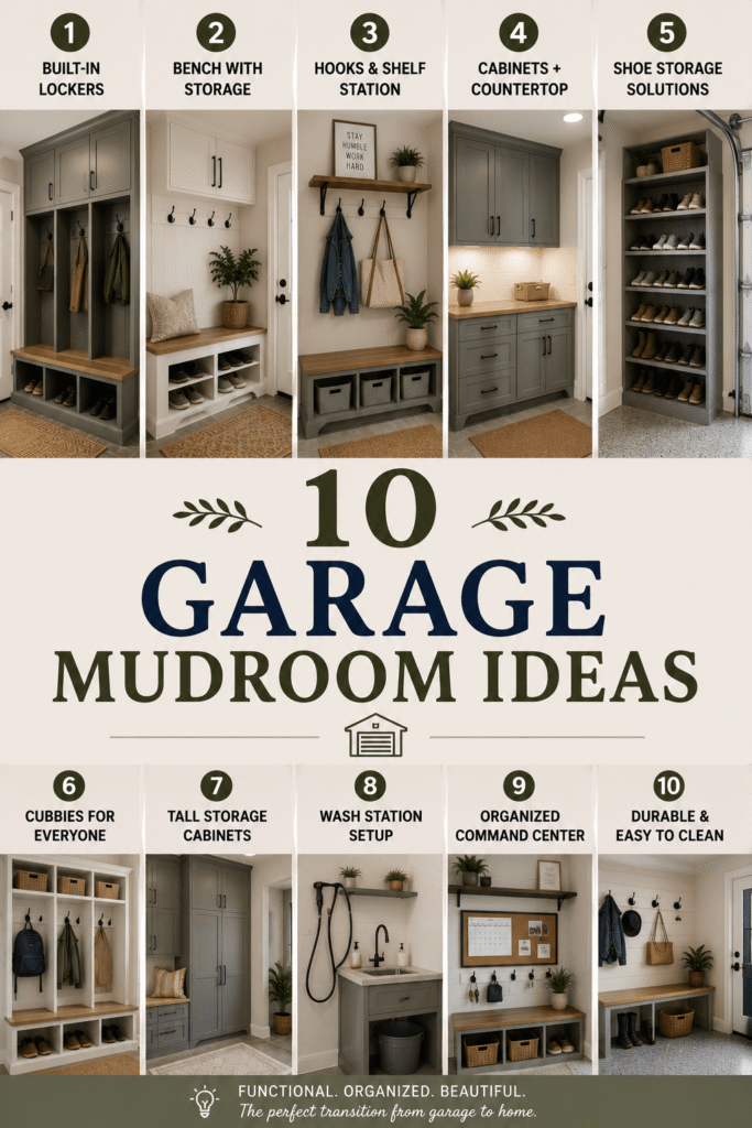 Garage Mudroom Ideas