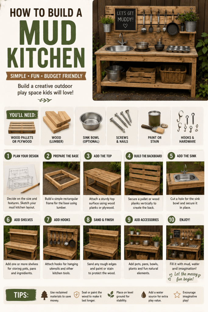 How to Build a Mud Kitchen