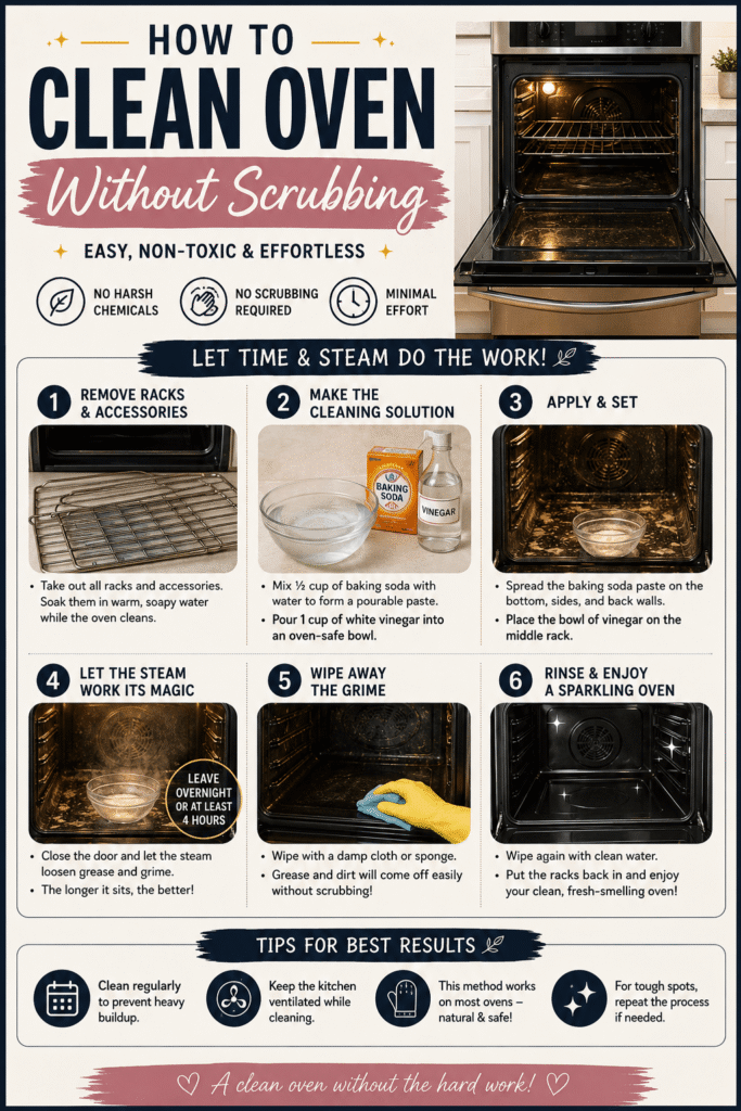 How to Clean Oven Without Scrubbing