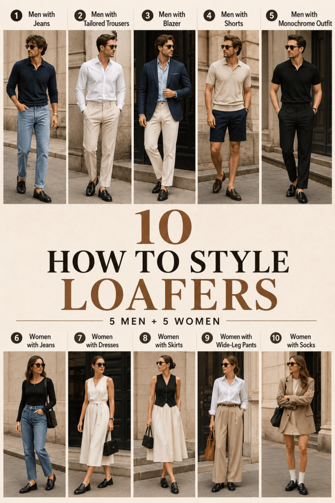How to Style Loafers