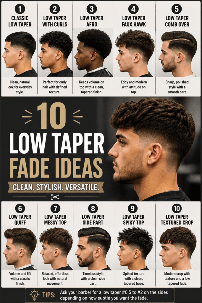 Low Taper Fade Ideas