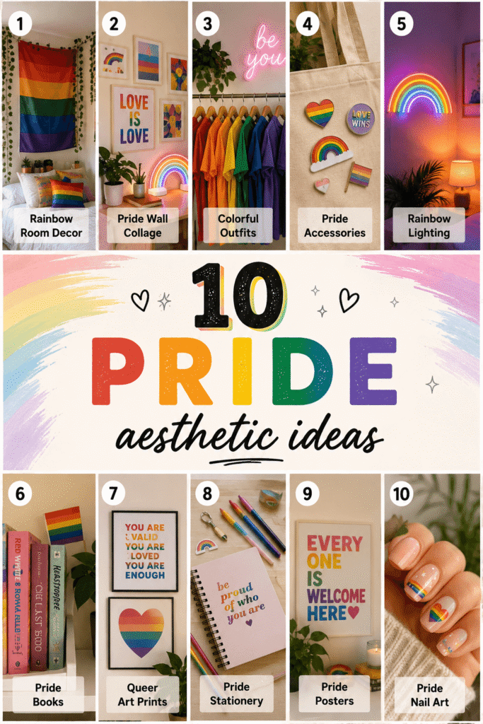 Pride Aesthetic Ideas
