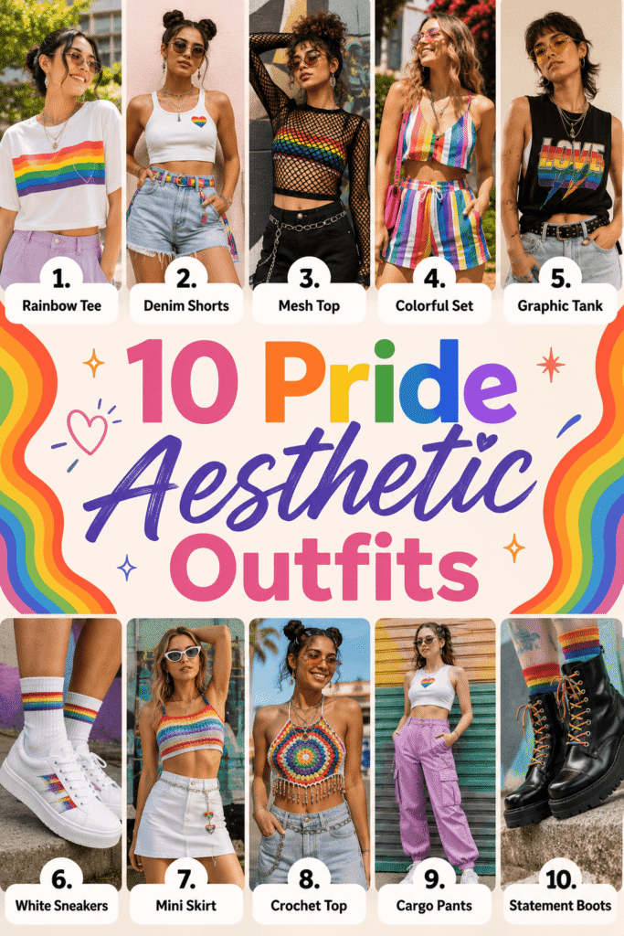 Pride Aesthetic Outfits