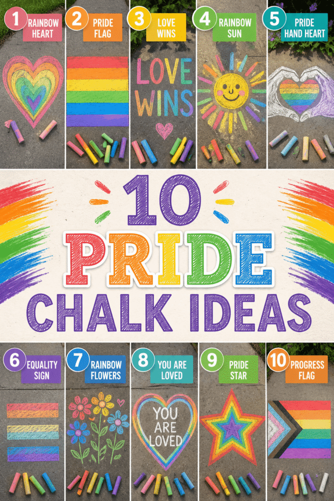 Pride Chalk Ideas