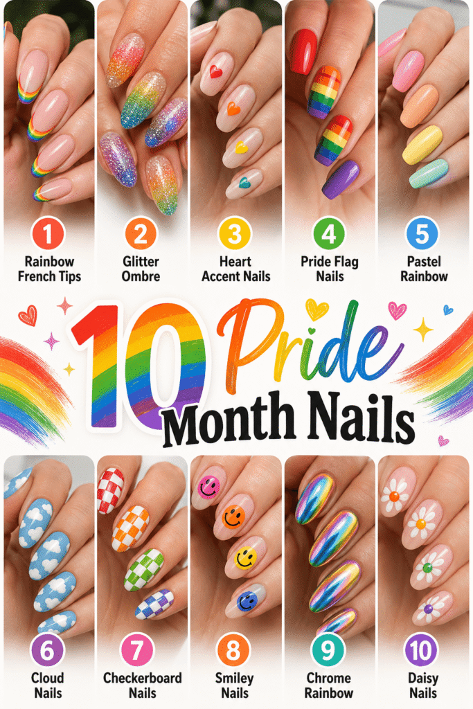 Pride Month Nails