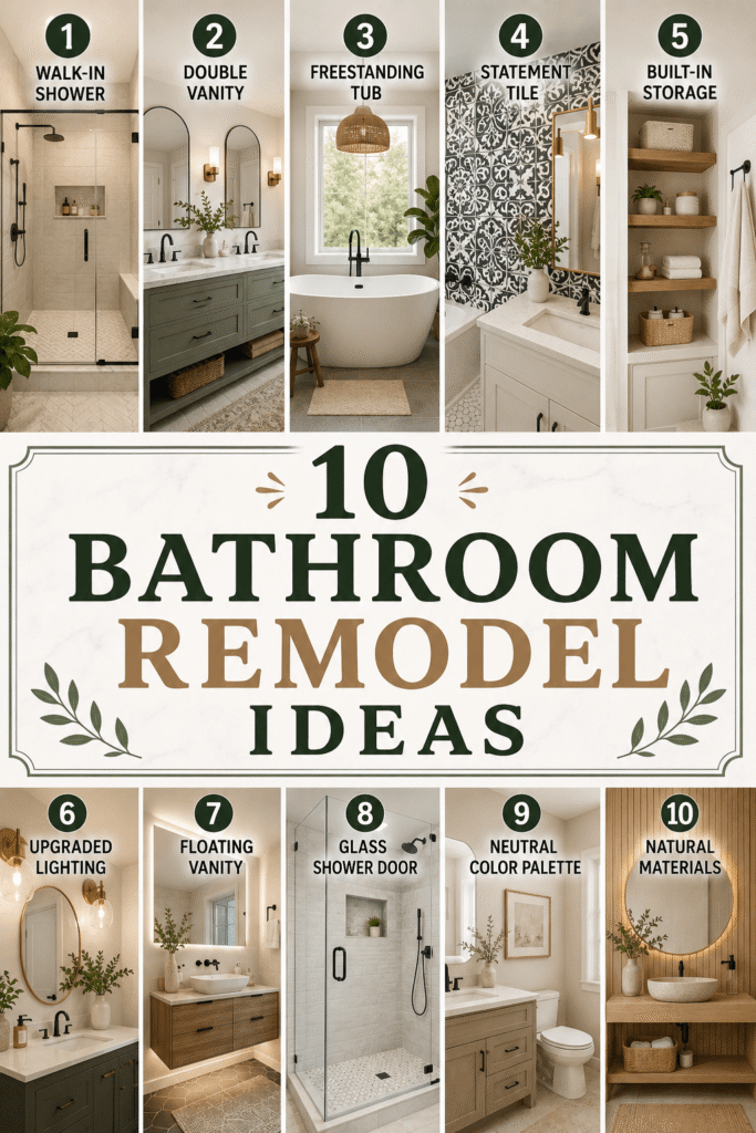 Bathroom Remodel Ideas