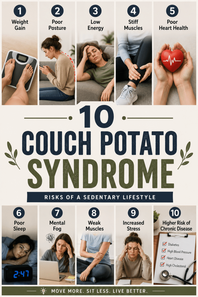Couch Potato Syndrome 10 Easy Ways to Get Moving Again