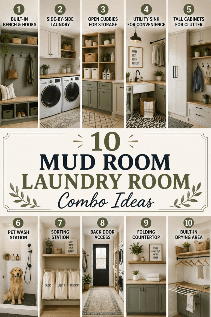 Mud Room Laundry Room Combo Ideas
