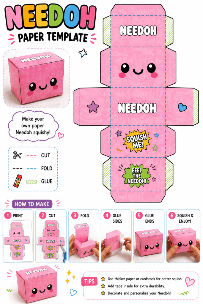 Needoh Paper Template