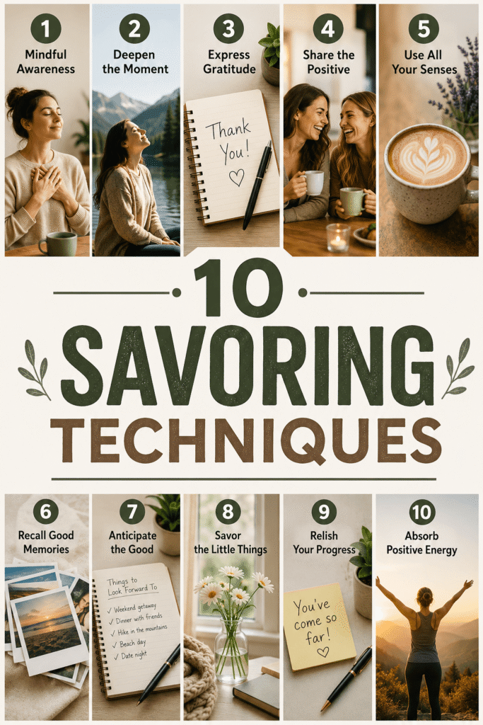 Savoring Techniques